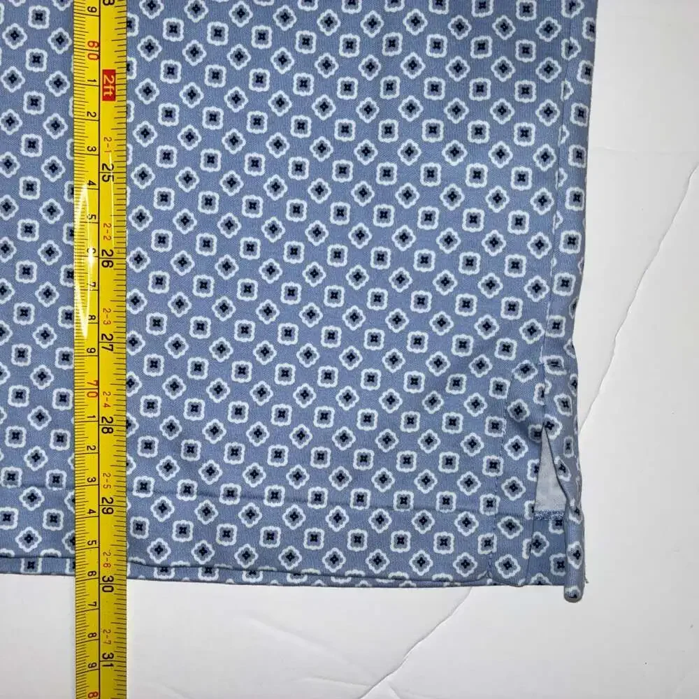 Polo Ralph Lauren Classic Fit Geometric Print Polo Shirt - Men's XL